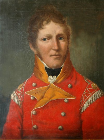 Captain Alexander Shaw, Light Infantry Company of the 35th Regiment of Foot by American School